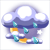 Partly cloudy